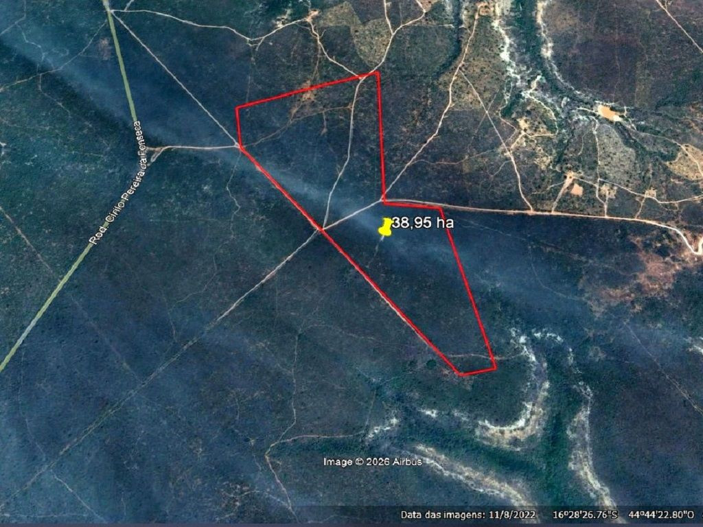 Área 8,04 alqueires, compensação Reserva Legal, Campo Azul MG.