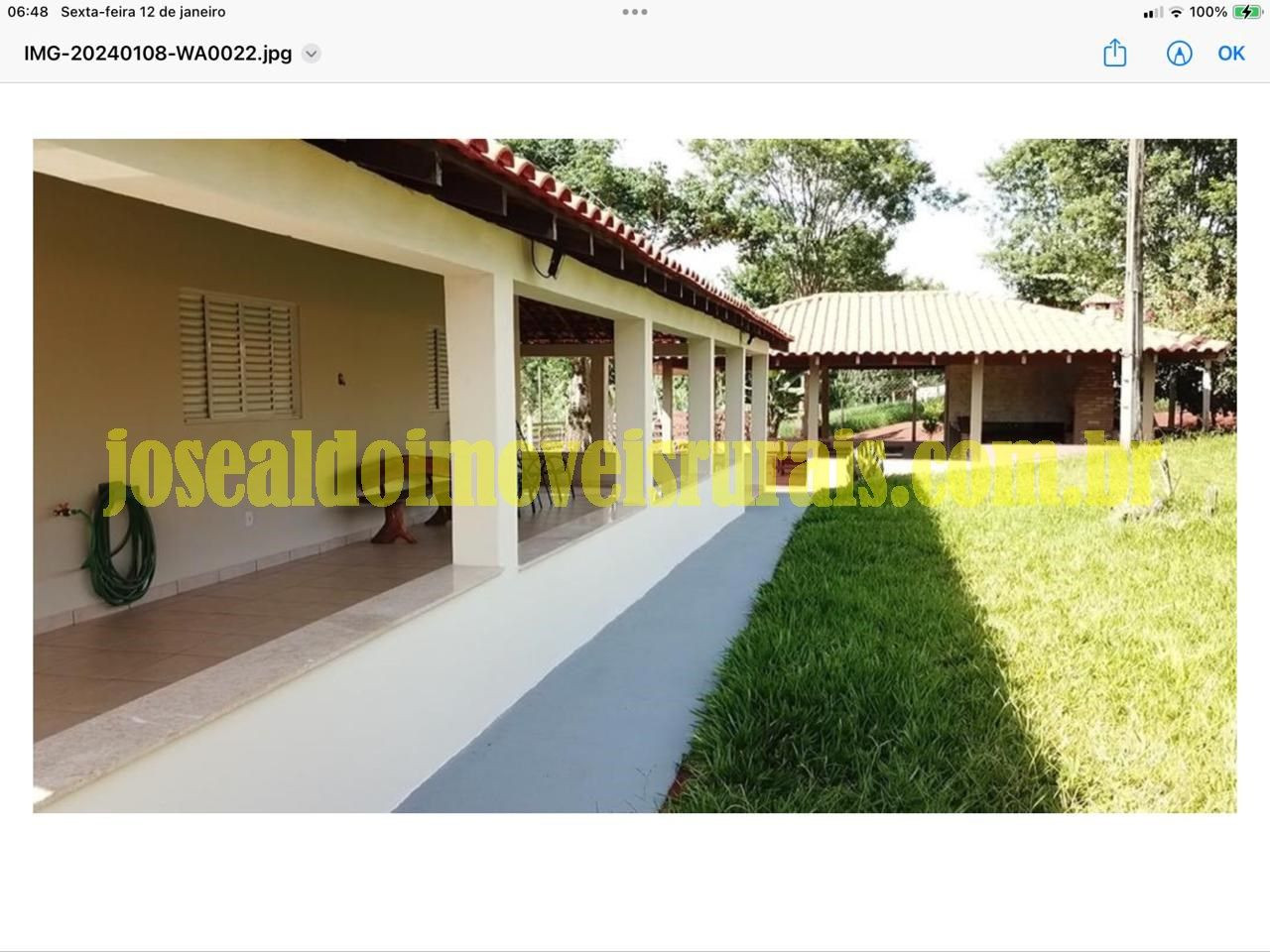 Chácara 20210m², casa boa, próximo de Uberlândia MG.