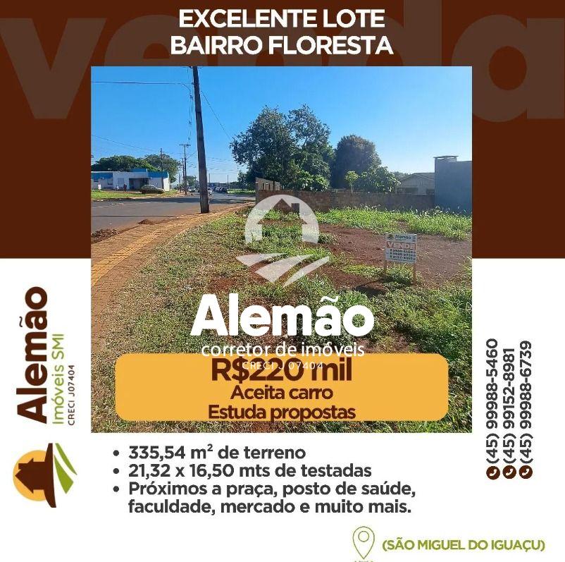EXCELENTE LOTE RESIDENCIAL/COMERCIAL NO FLORESTA!