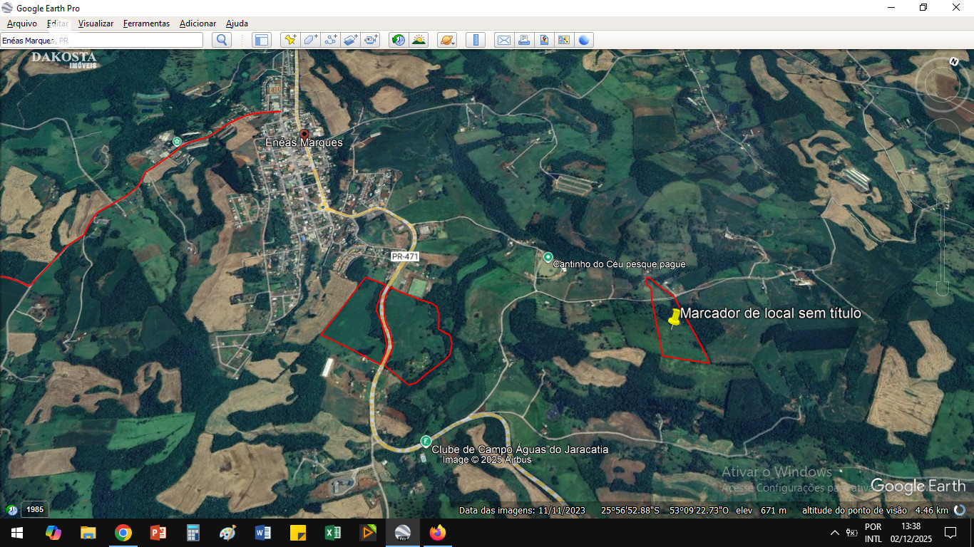 3.30 Alqueires 80 mil metros excelente chácara perto da cidade