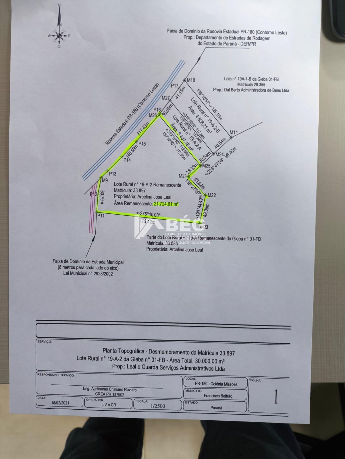 BÉG Corretor de Imóveis em Marmeleiro/PR