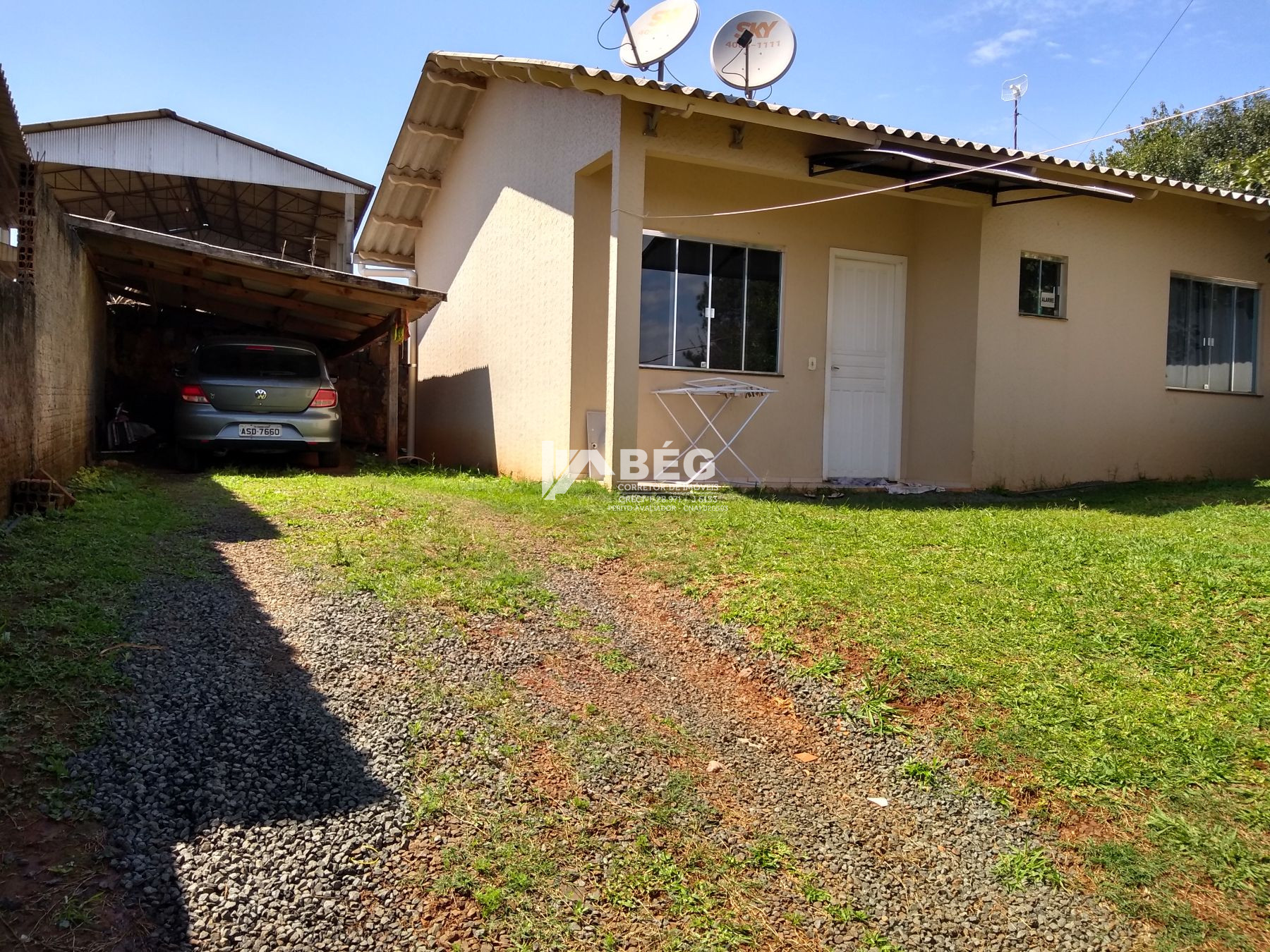 Vendo Casa Com 59,46 m� Pr�ximo ao Loteamento Coophamar em Marmeleiro