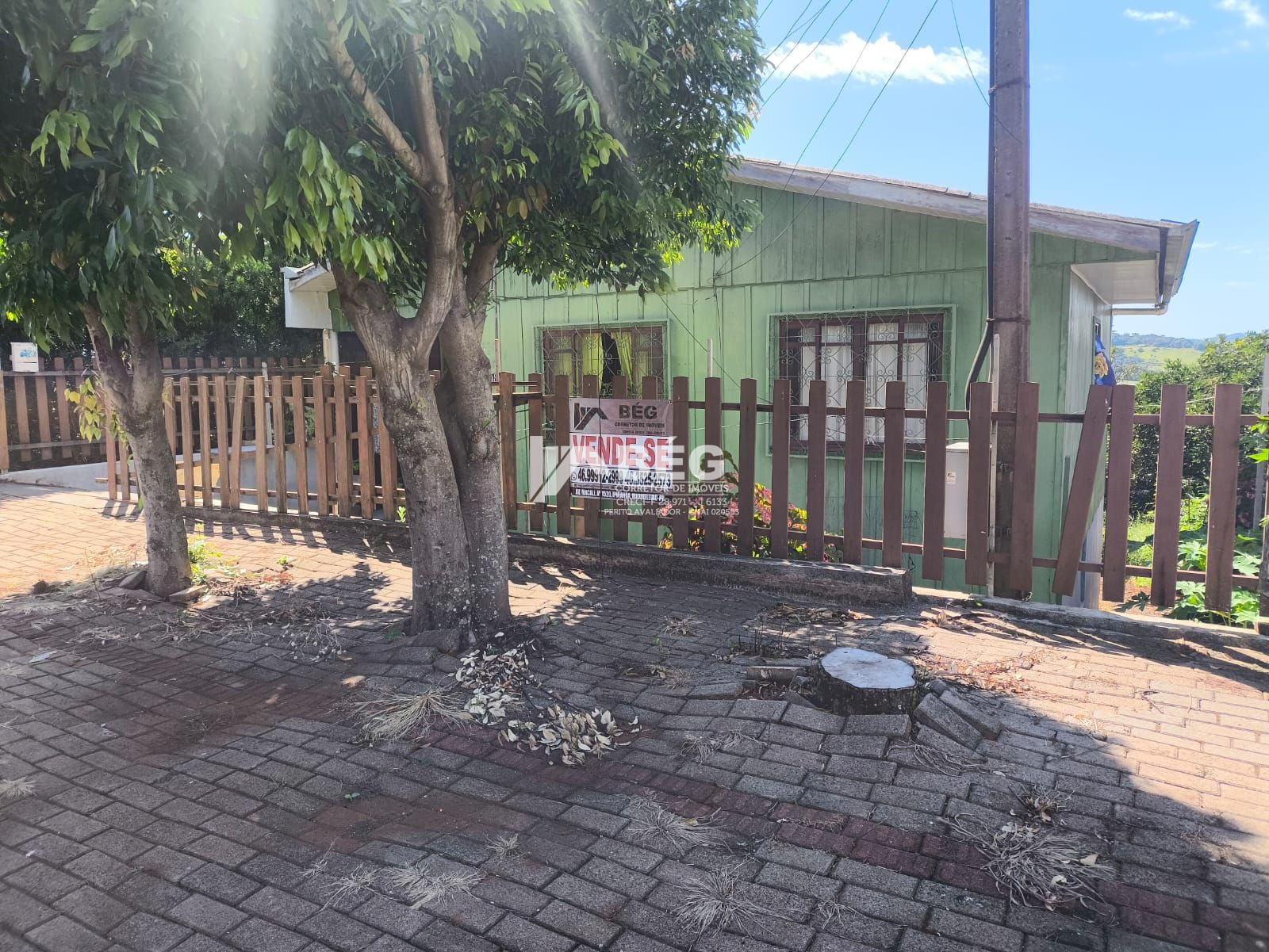 Vendo Casa Mista com 114,14 com por�o em Marmeleiro -PR.