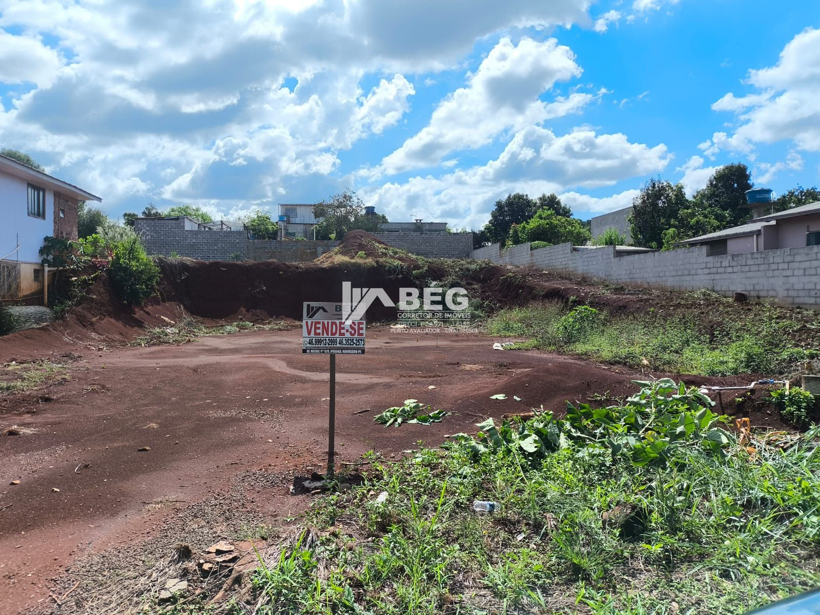 Vendo Excelente Lote de 1.000,00 m� no Bairro Ipiranga em Marmeleiro-PR