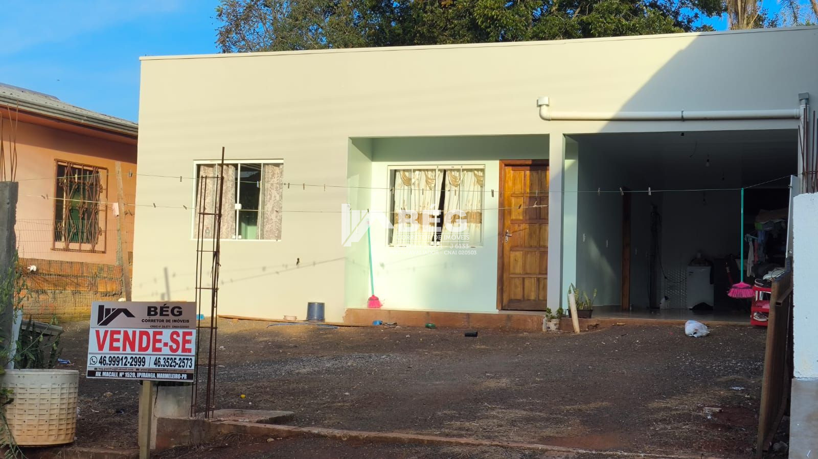 Vendo Casa com 92,66 m� no Bairro Santa Rita em Marmeleiro -PR.