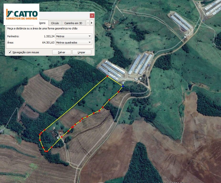 CH�CARA DE 2.6 ALQUEIRES COM 01 MECANIZADO RESTO PASTO EM STA IZABEL DO OESTE PR