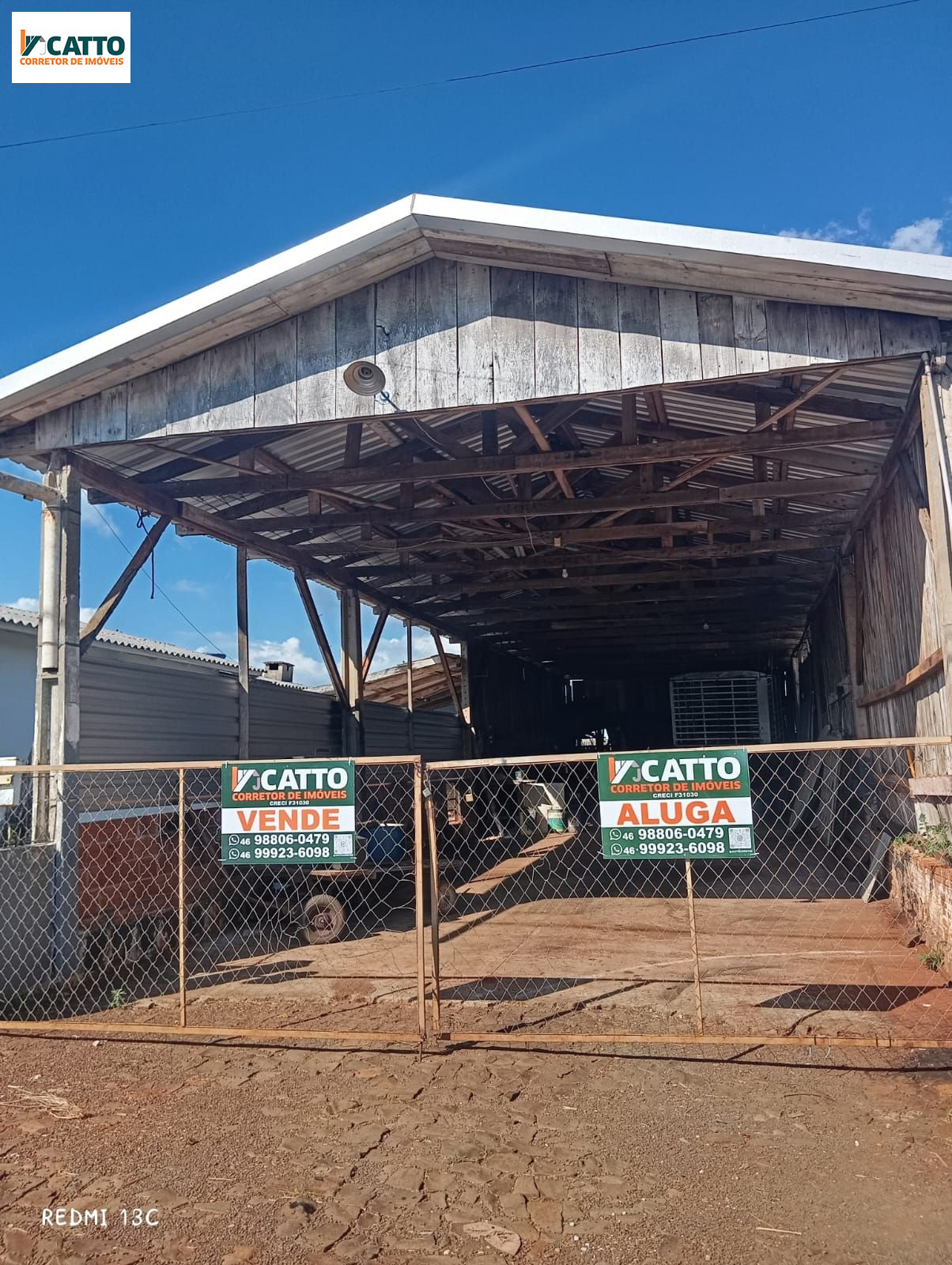 OPORTUNIDADE IMPERDIVEL! BARRAC�O PR�XIMO AO CLUBE DOS IDOSOS!