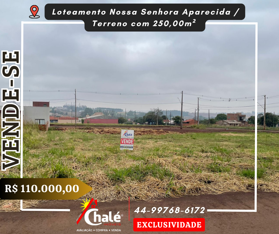 Terreno no Loteamento Nossa Senhora Aparecida