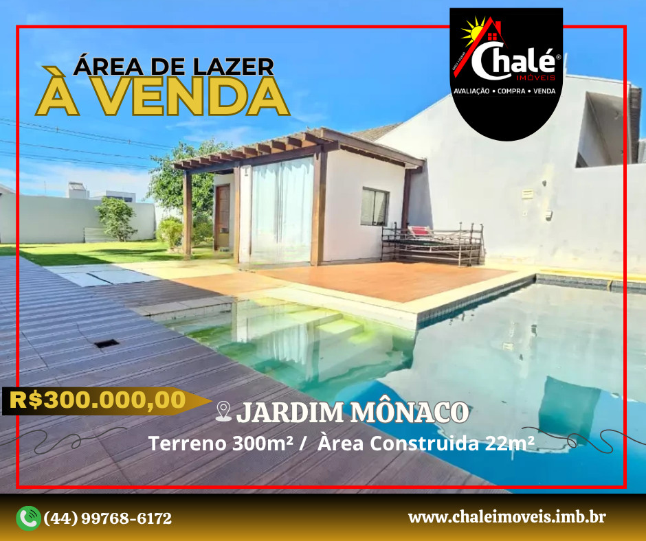 🏖️ ?rea de lazer ? venda