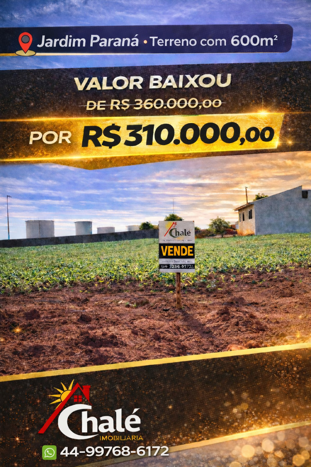 Terreno Comercial  - Jardim Paran?