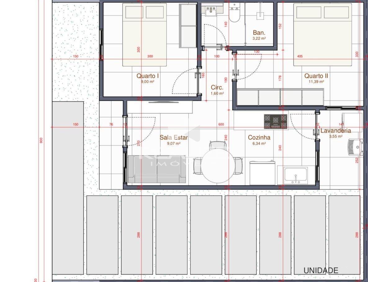 Casa à venda no Jardim Ipê IV com 2 quartos 