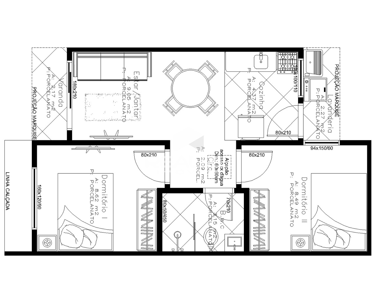 Casa à venda no Jardim Baifus com 2 quartos