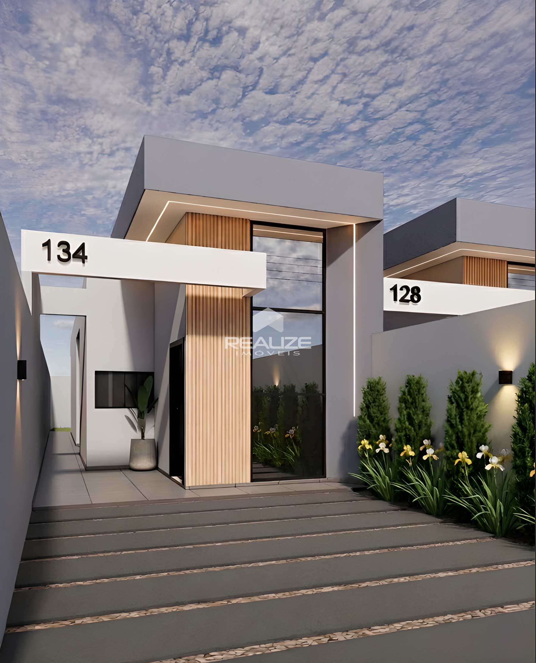 Casa à venda no Nova Andradina com 2 quartos (1 Suíte).