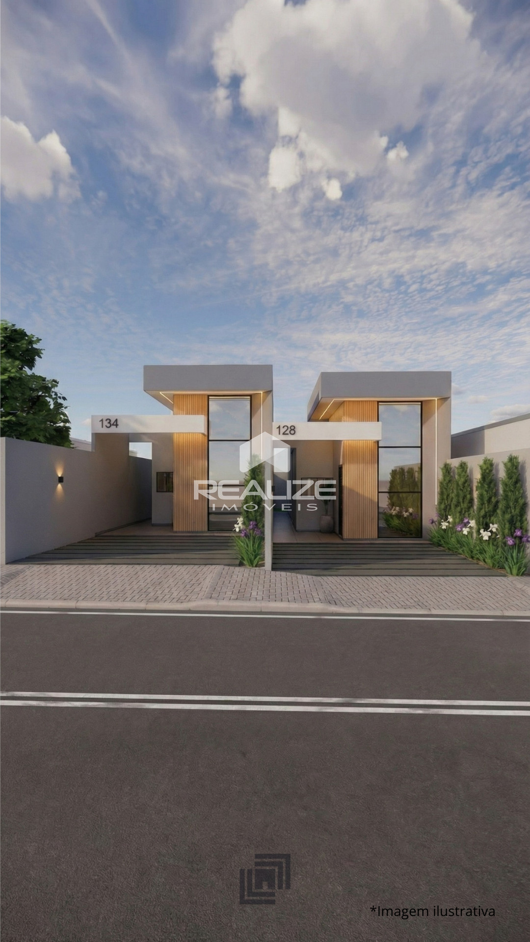 Casa à venda no Nova Andradina com 2 quartos (1 Suíte).