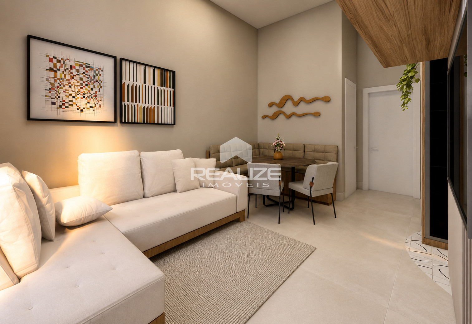 Casa à venda no Jardim Ipê 2 com 2 quartos sendo (1 Suite).