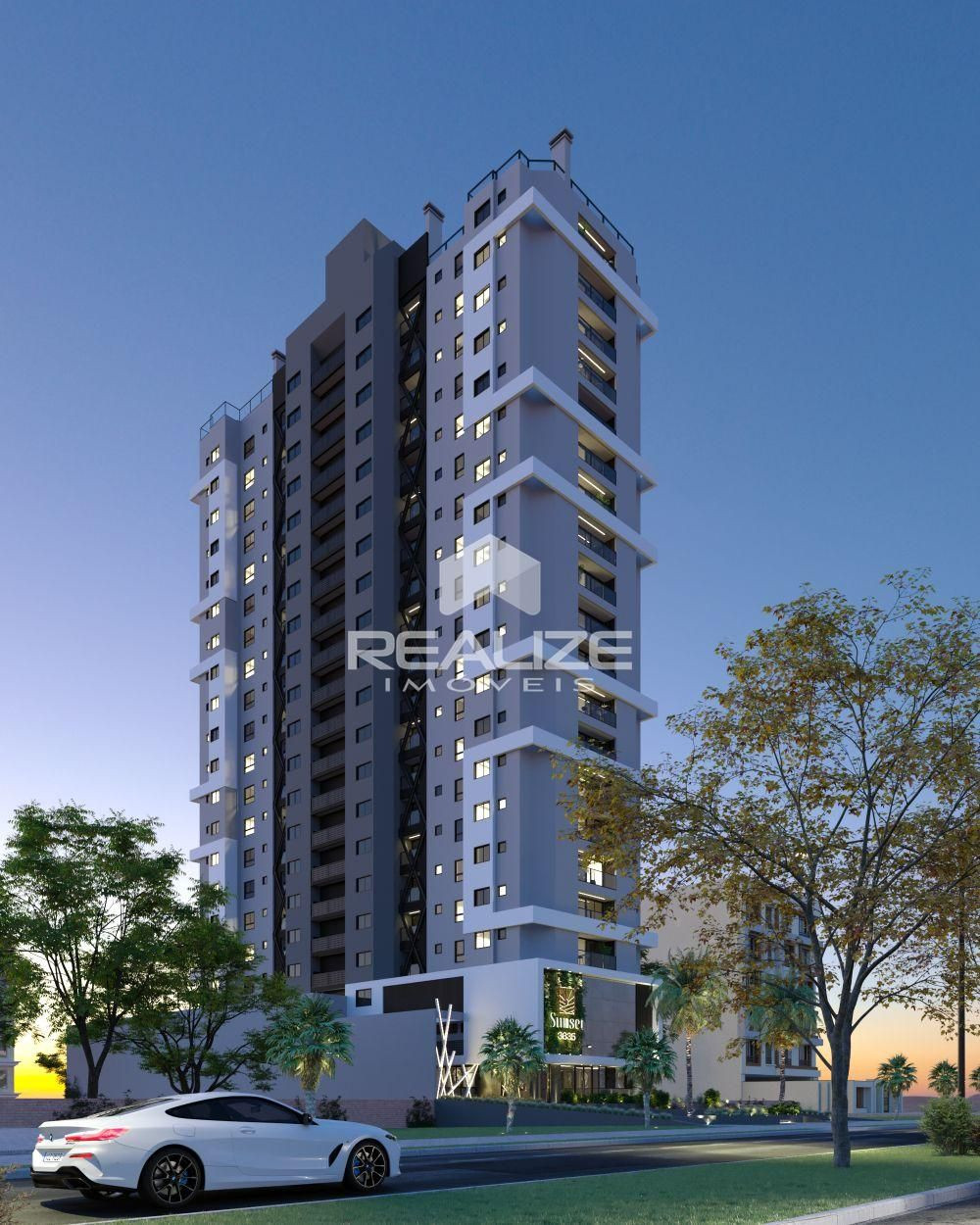 Apartamento à venda no Edifício Sunset com 2 Quartos (1 Suíte). 
