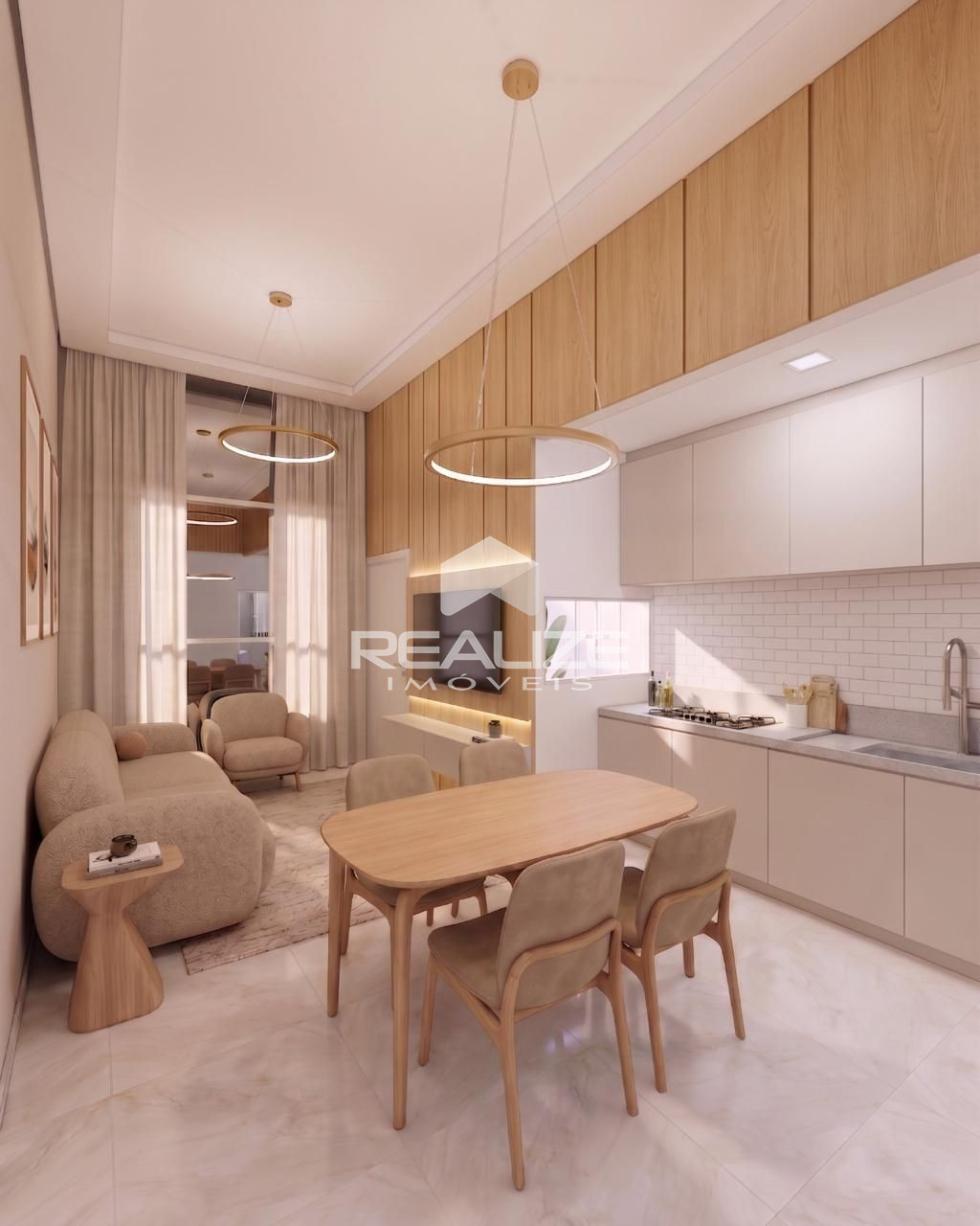 Casa à venda no Nova Andradina com 2 Quartos (1 Suíte).