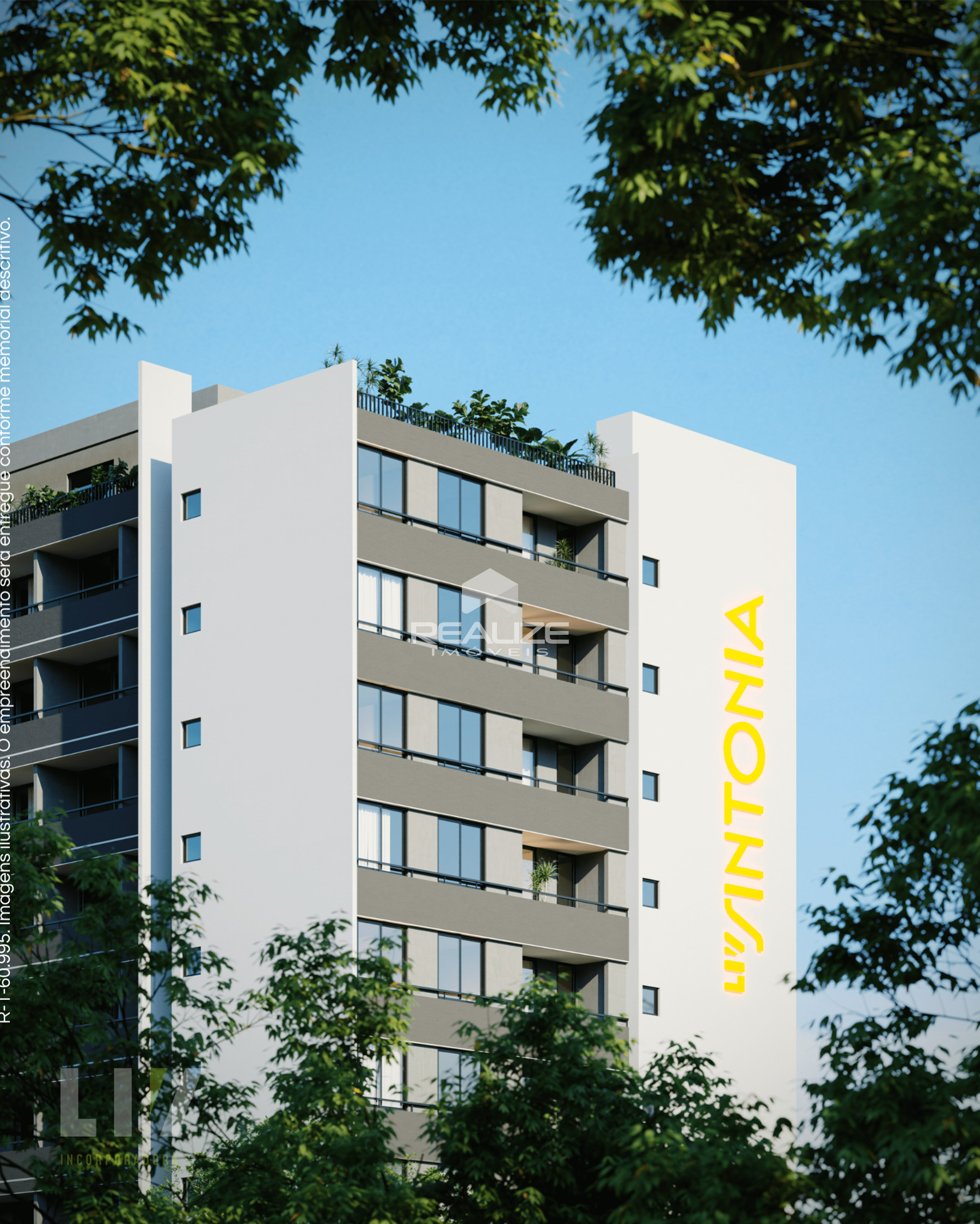 Apartamento Studio à venda no Edifício Liv Sintonia.