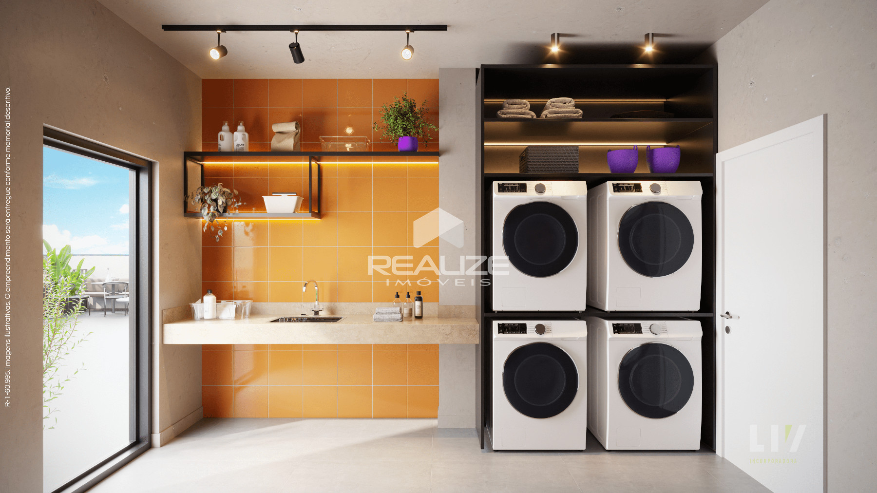 Apartamento à venda no Edifício Liv Sintonia com 2 Quarto (1 Suite). 