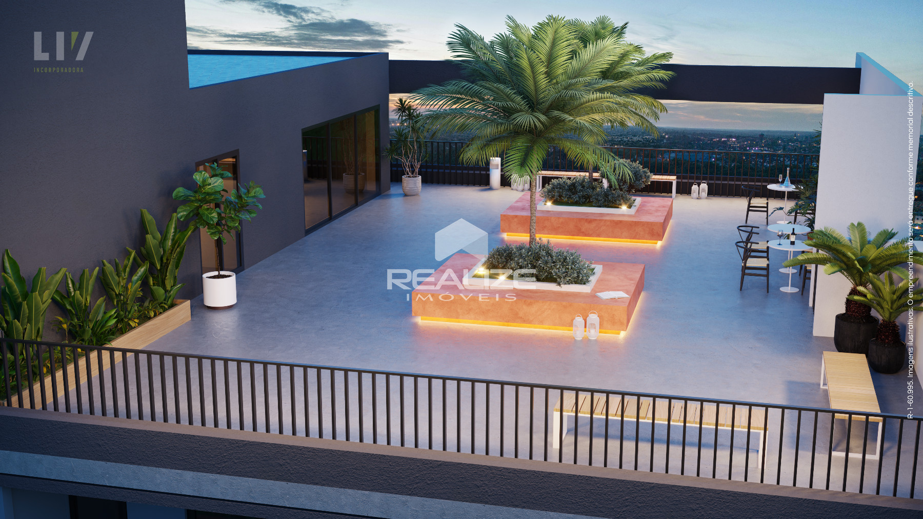 Apartamento à venda no Edifício Liv Sintonia com 2 Quarto (1 Suite). 
