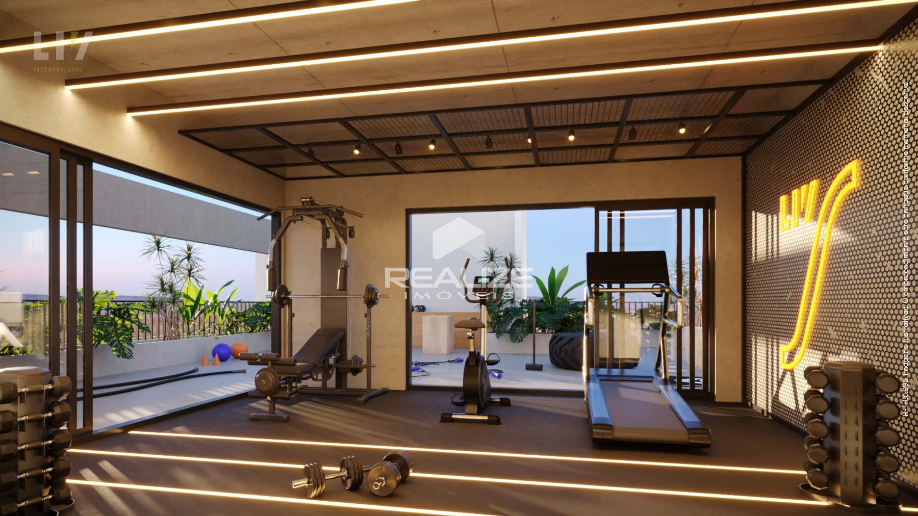 Apartamento à venda no Edifício Liv Sintonia com 2 Quarto (1 Suite). 