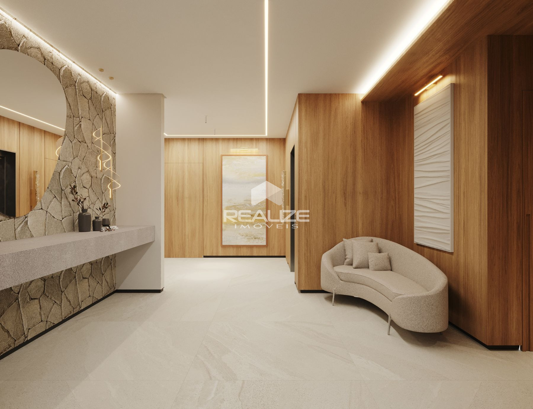Apartamento à venda no Edifício Varandas com 1 Suíte.