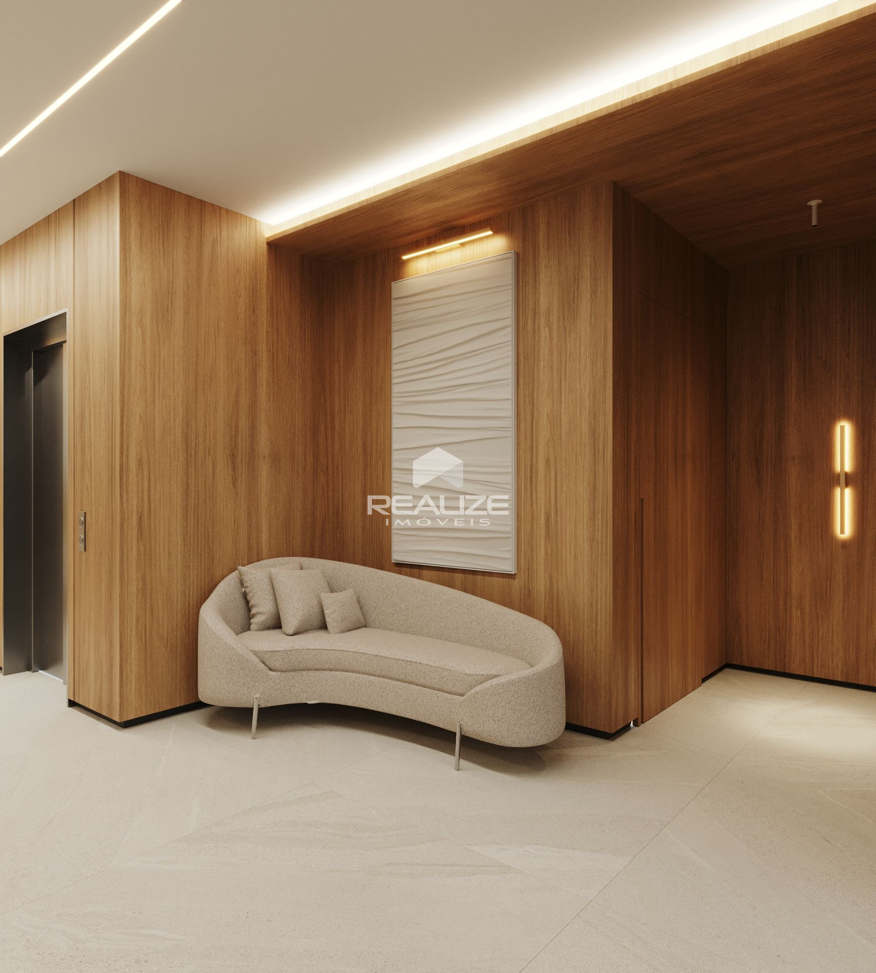 Apartamento à venda no Edifício Varandas com 2 Quartos (1 Suíte). 
