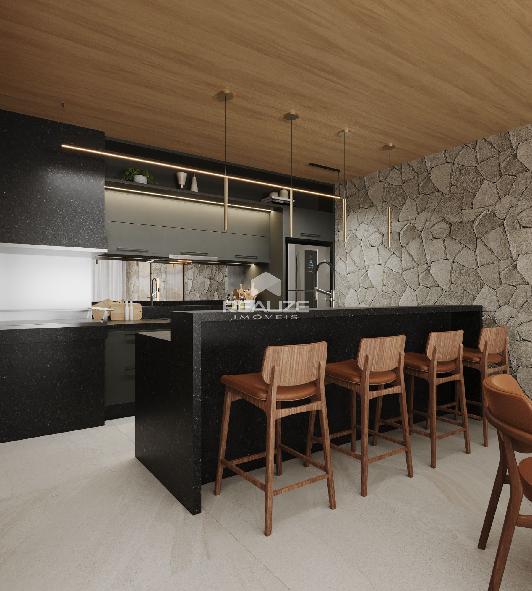 Apartamento à venda no Edifício Varandas com 3 Quartos (1 Suíte Master). 