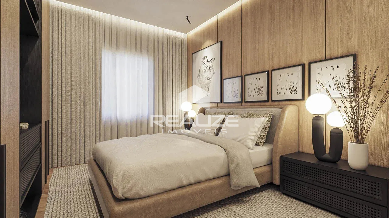 Apartamento à venda no Edifício Vision Iguassu com 2 Quartos (1 Suíte). 