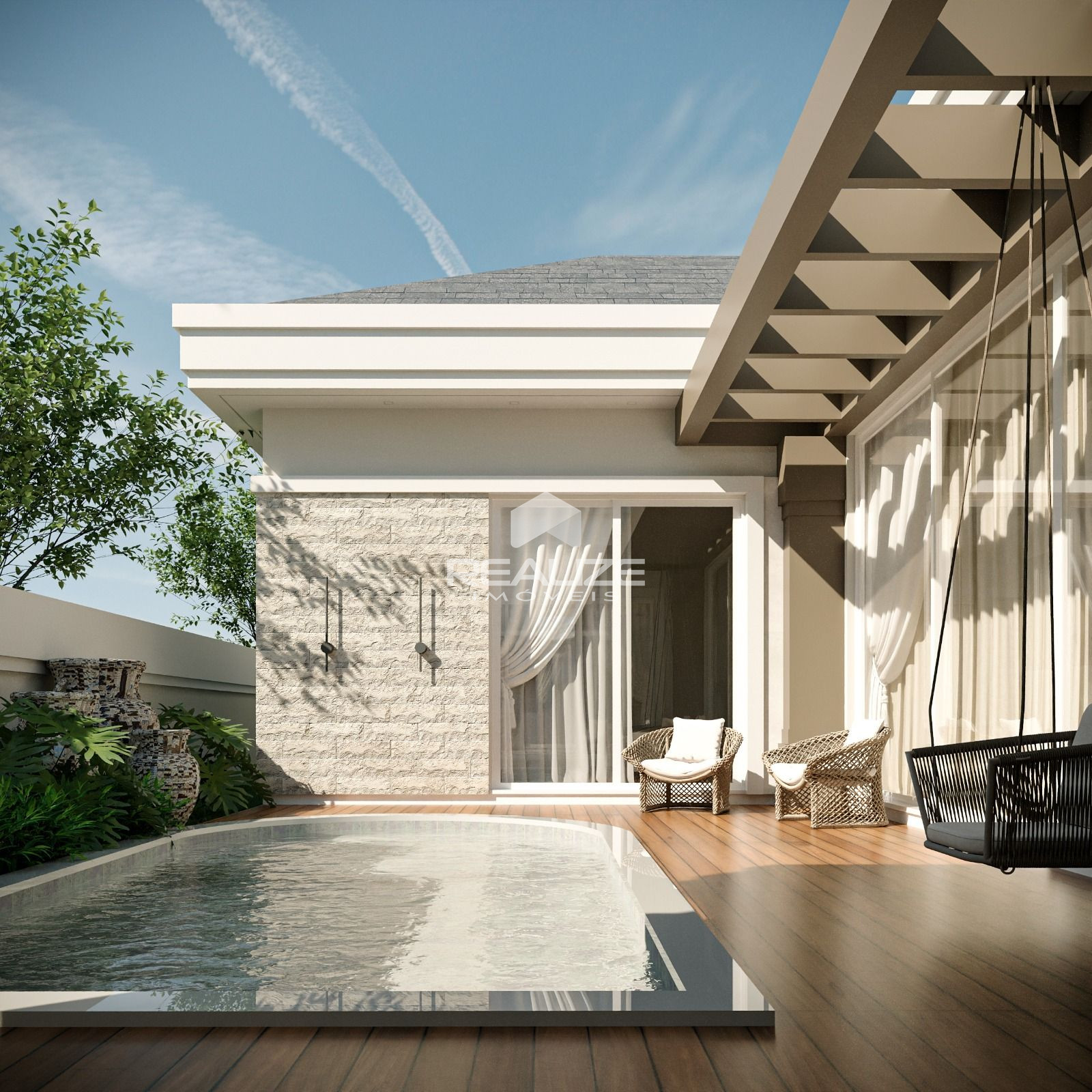 Casa à venda no condominio Aguas Claras com 3 Suites