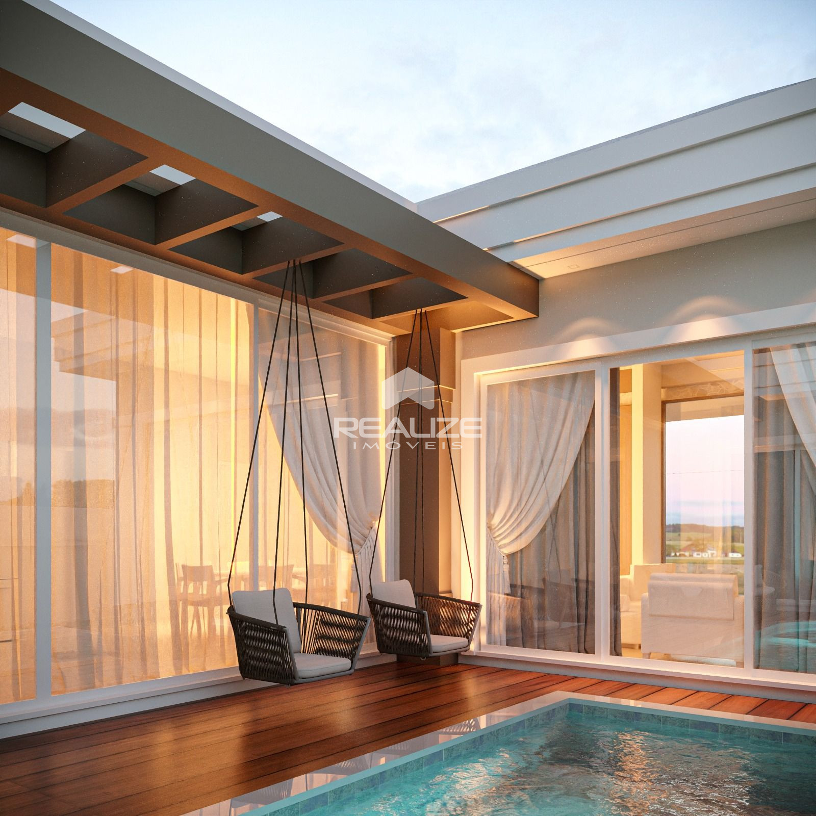 Casa à venda no condominio Aguas Claras com 3 Suites