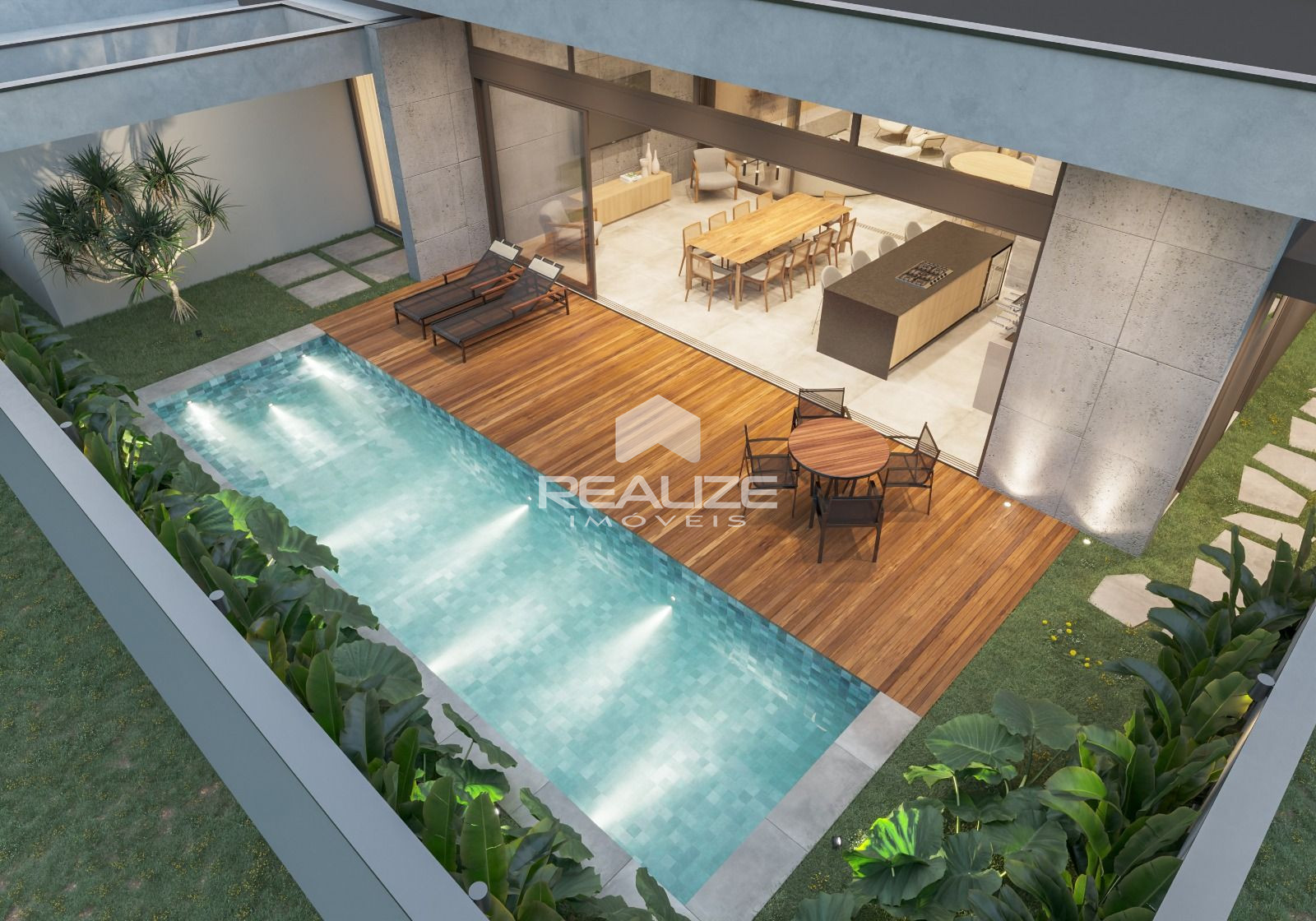 Casa à venda no Condomínio Royal Falls Yacht com 4 Suítes. 