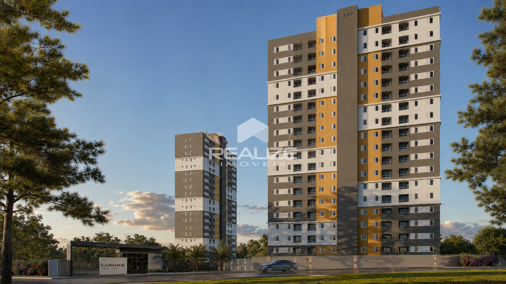 Apartamento à venda no Residencial Lumina com 1 Suite. 