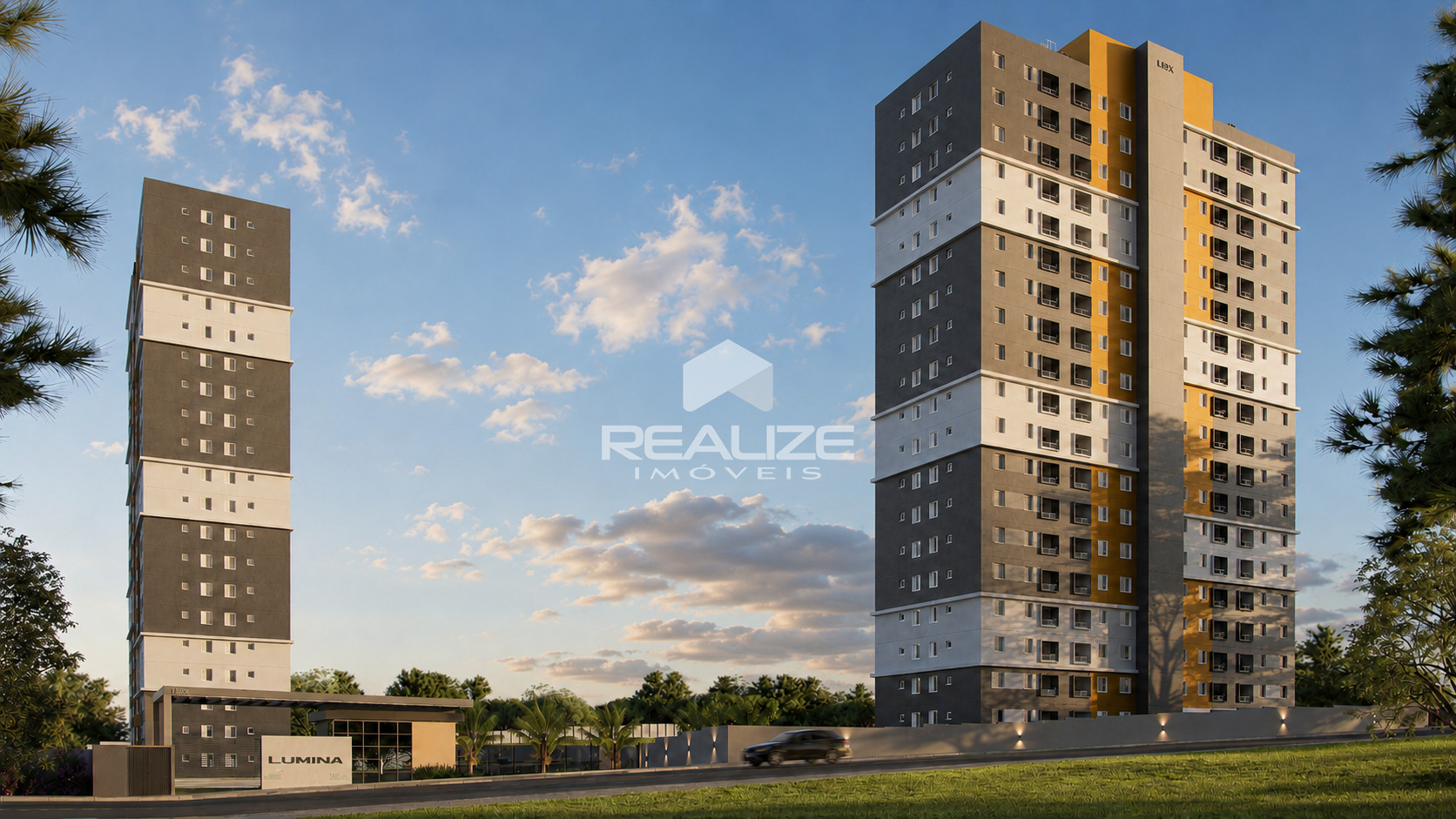 Apartamento à venda no Residencial Lumina com 1 Suite. 