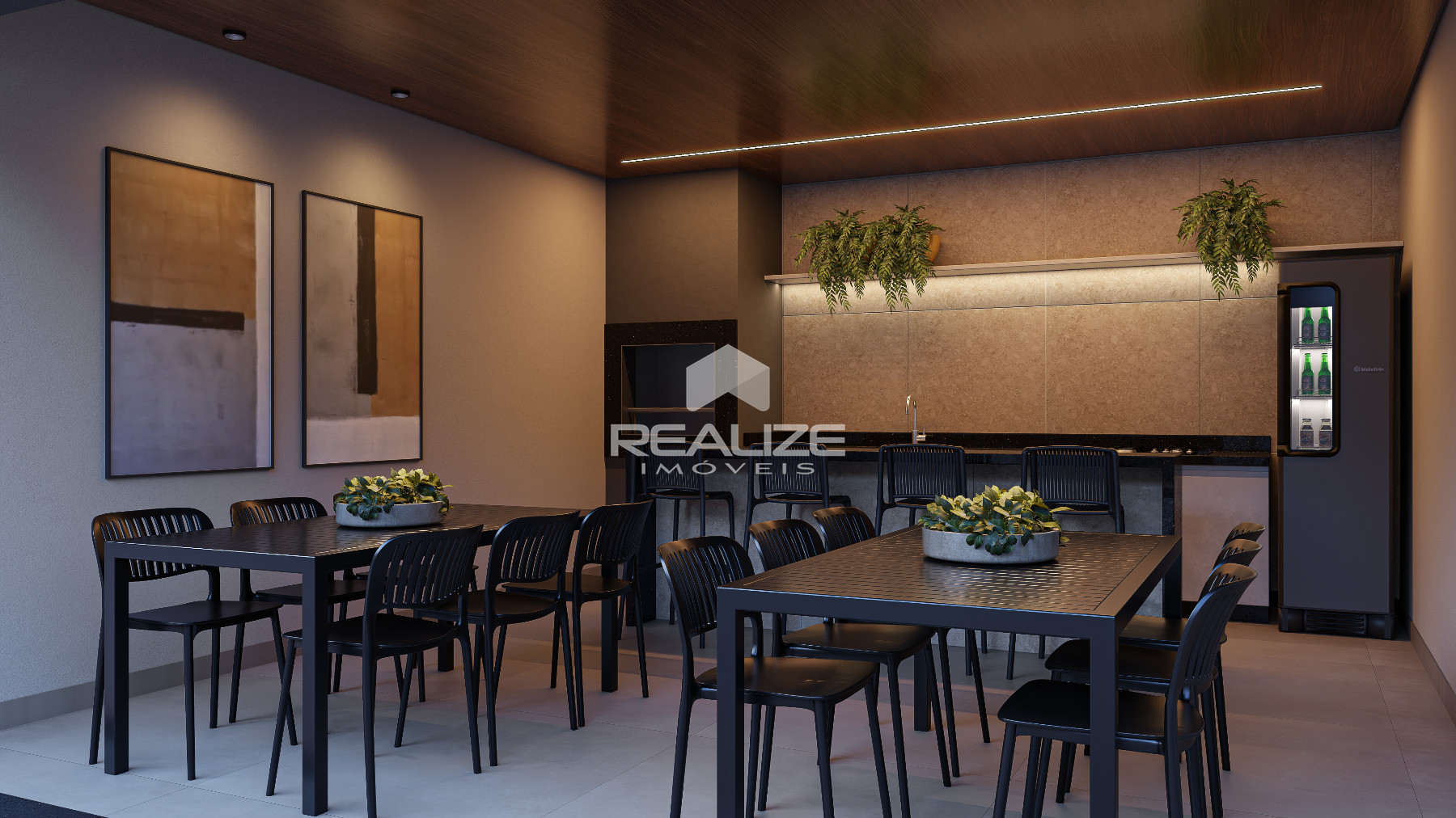 Apartamento à venda no Residencial Lumina com 1 Suite. 