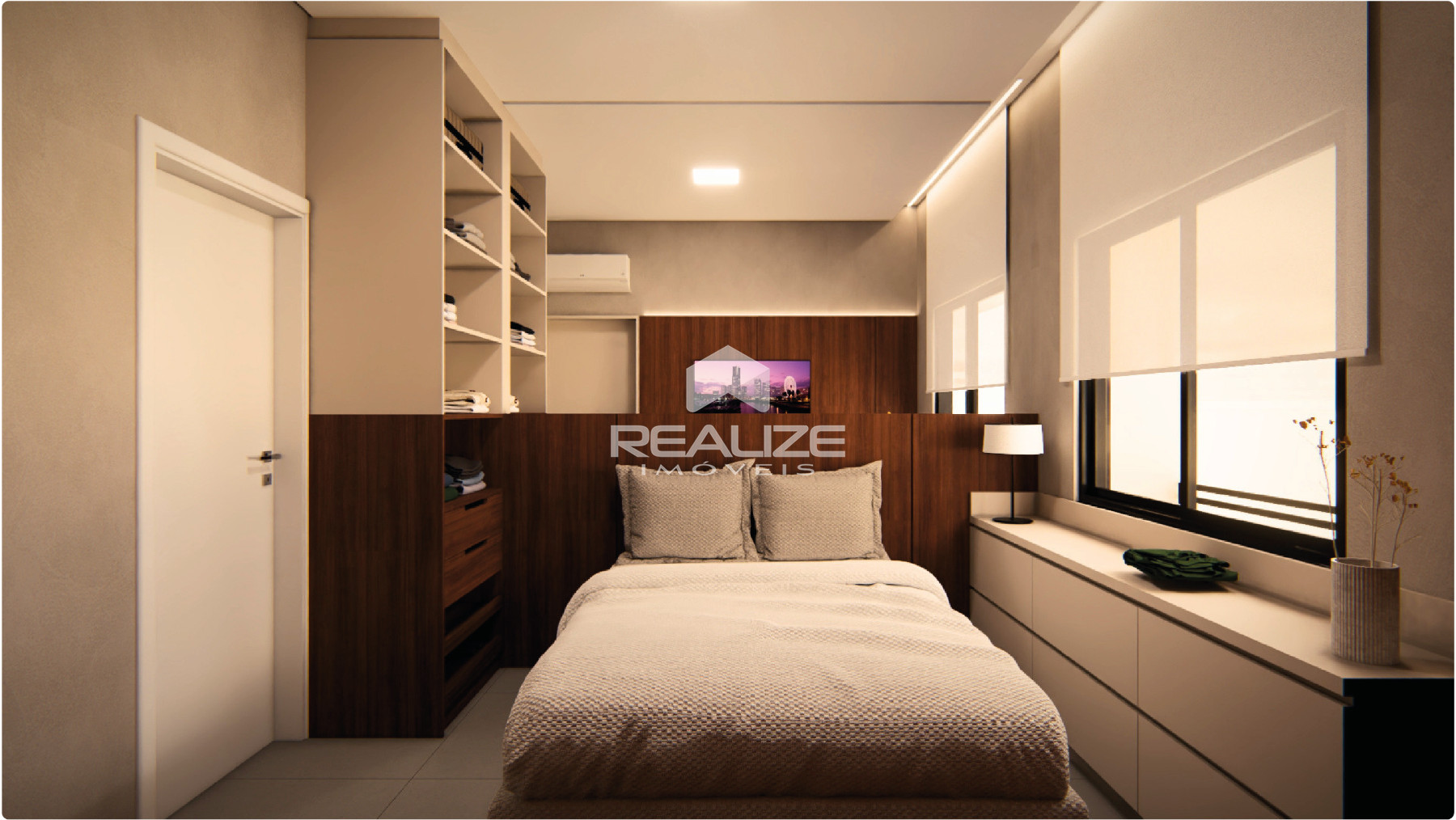 Apartamento à venda no Residencial Vila Paseo com 1 quarto.