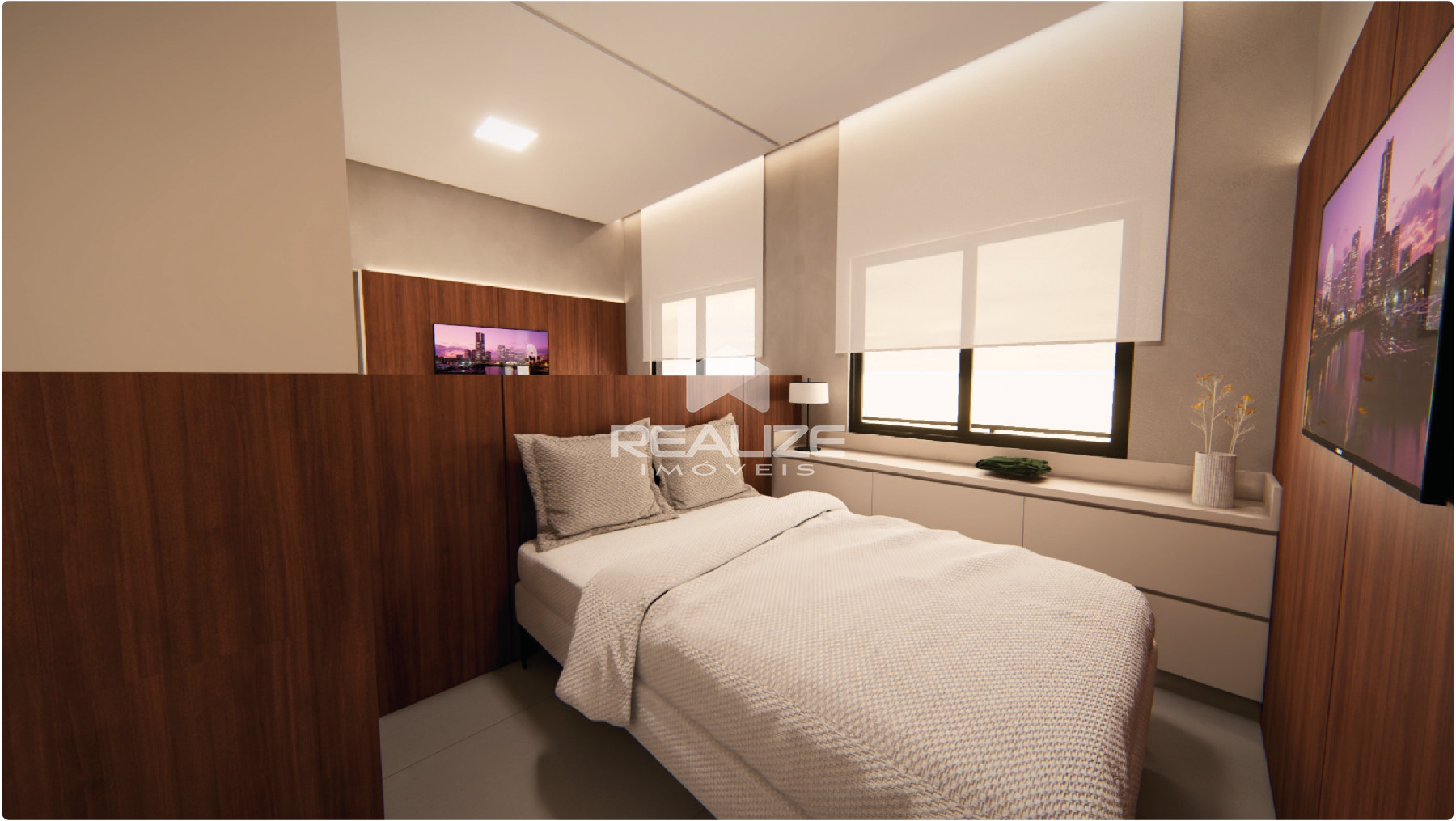 Apartamento à venda no Residencial Vila Paseo com 1 quarto.