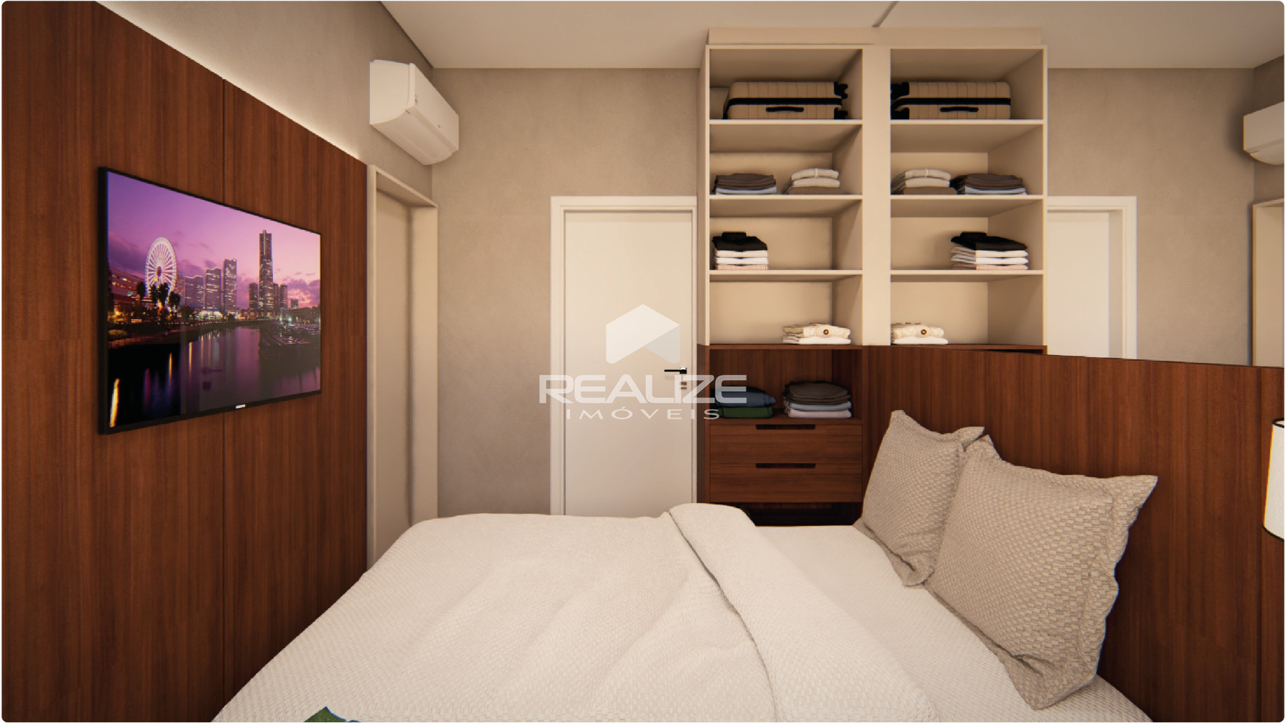 Apartamento à venda no Residencial Vila Paseo com 1 quarto.