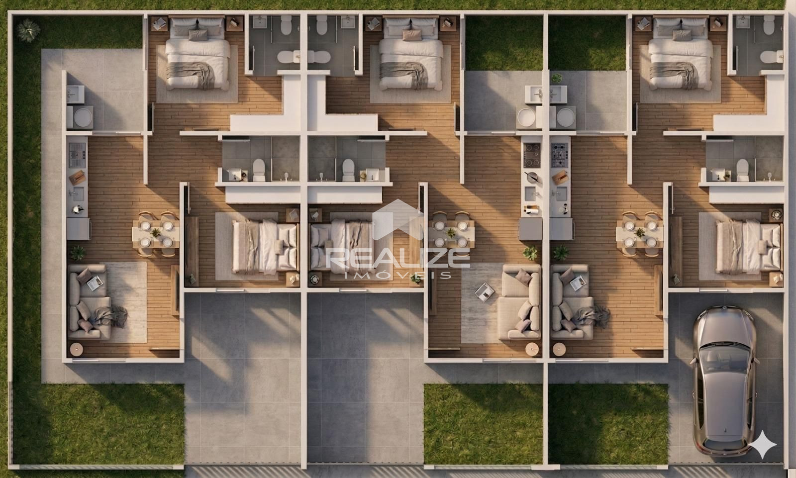 Casa à venda no Loteamento Ecoville com 2 quartos (1 Suite)