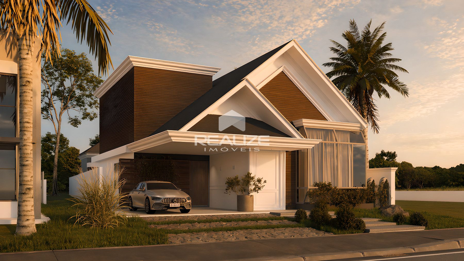 Casa à venda no Condomínio Royal Boulevard  4 Suítes e piscina.