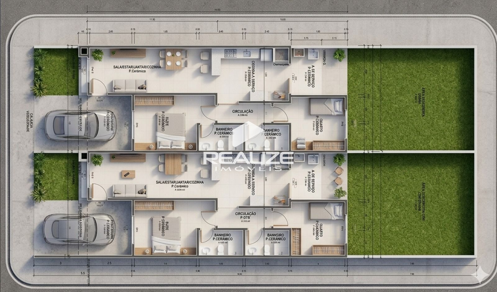 Casa à venda no Jardim Ipê IV com 2 quartos (1 Suíte).