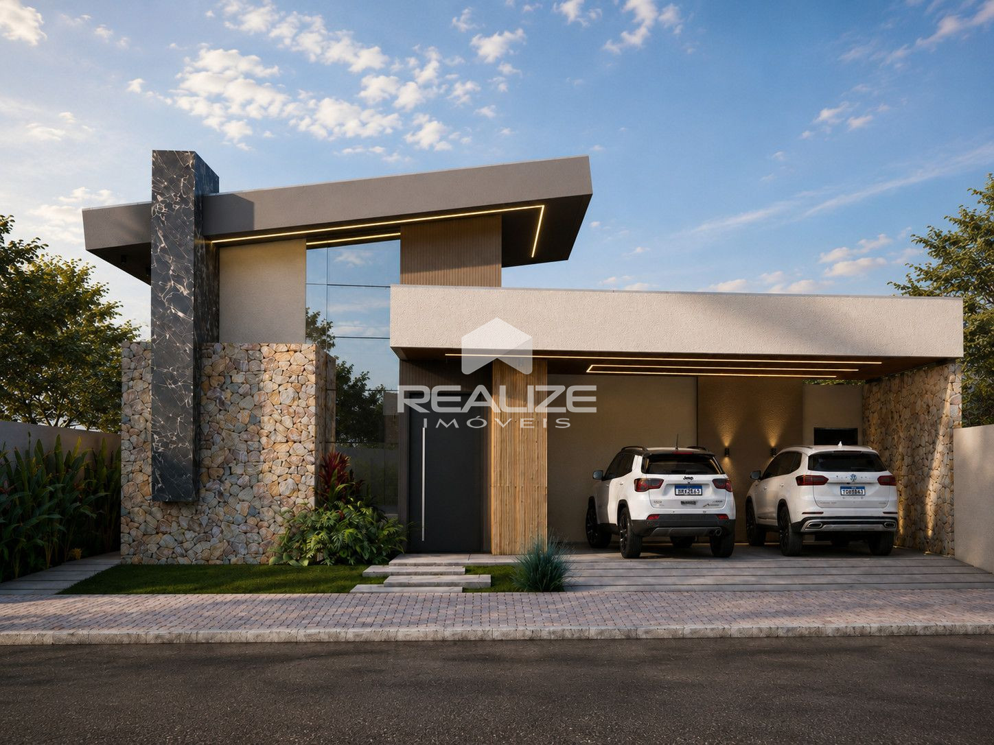 Casa venda no Condomnio guas Claras com 3 Sutes e Piscina.
