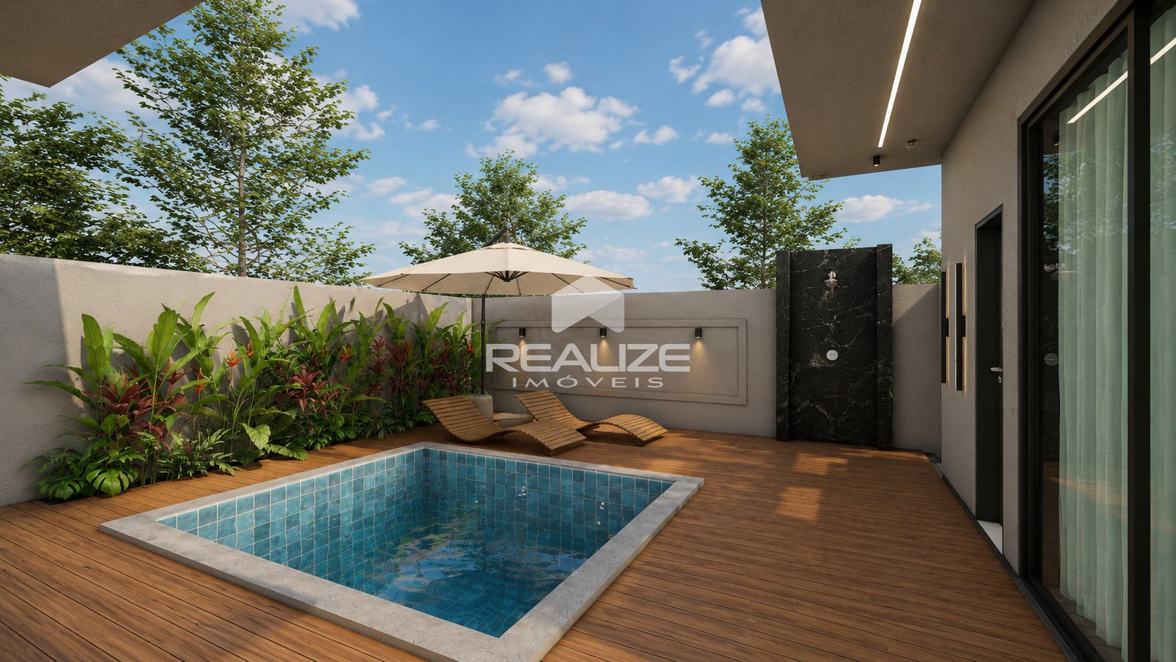 Casa venda no Condomnio guas Claras com 3 Sutes e Piscina.