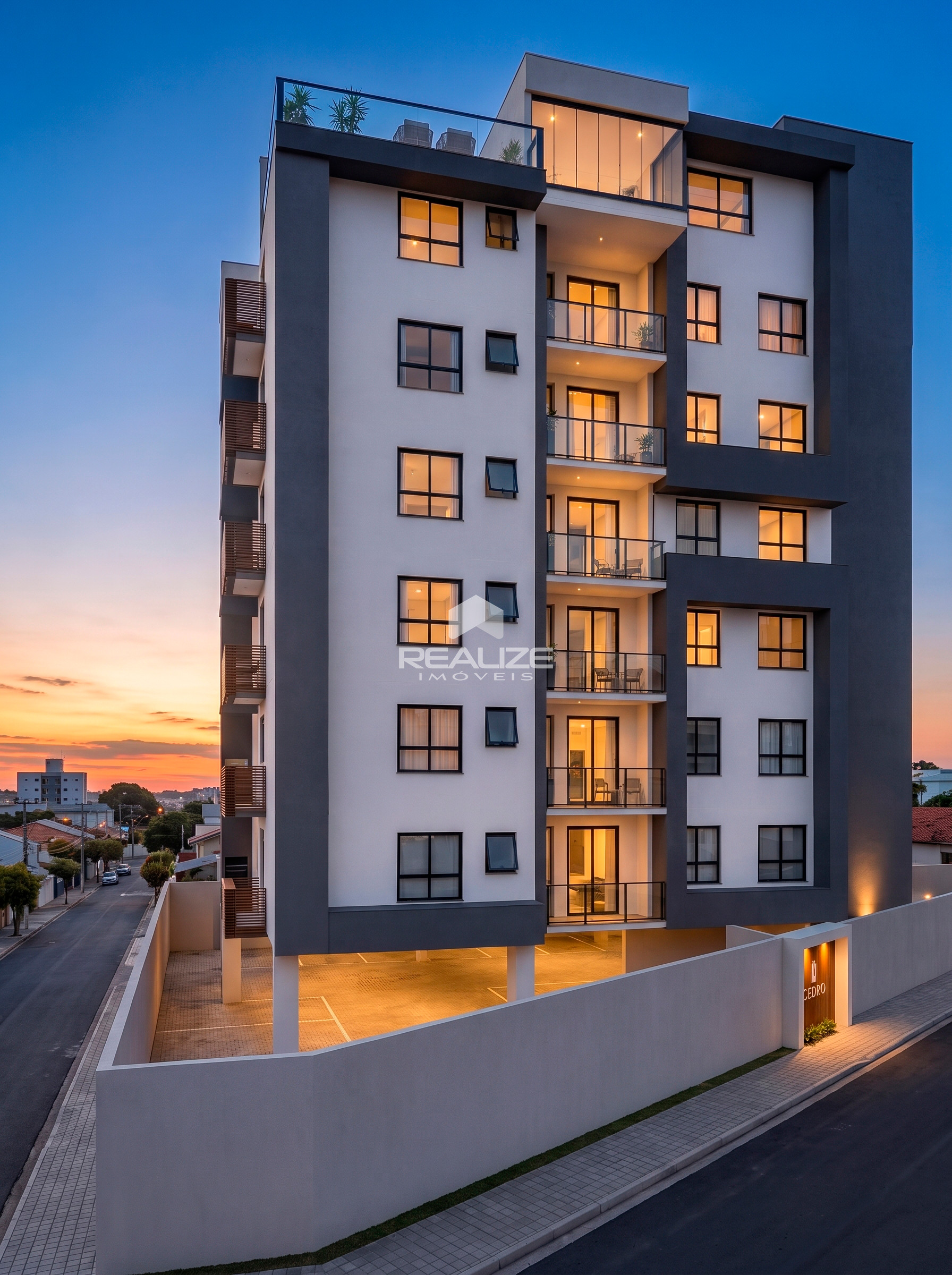 Apartamento venda no Cedro Residence com 2 quartos, sendo 1 sute.