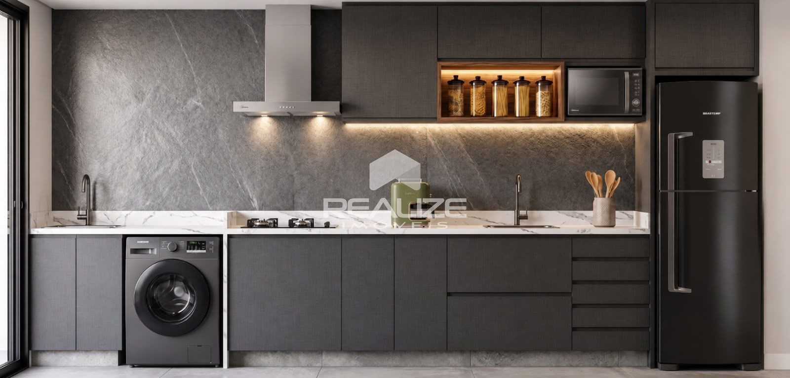 Apartamento venda no Cedro Residence com 2 quartos, sendo 1 sute.
