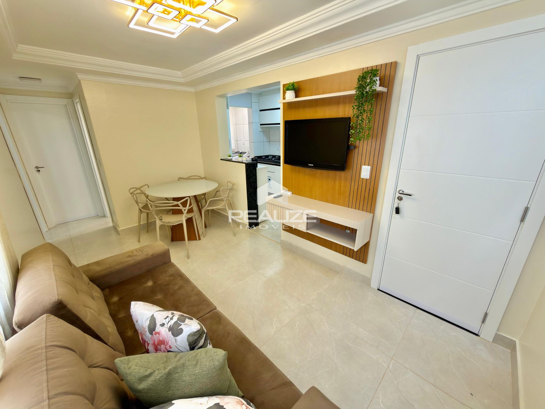Apartamento à venda no Residencial Cora Coralina com 2 quartos mobiliado