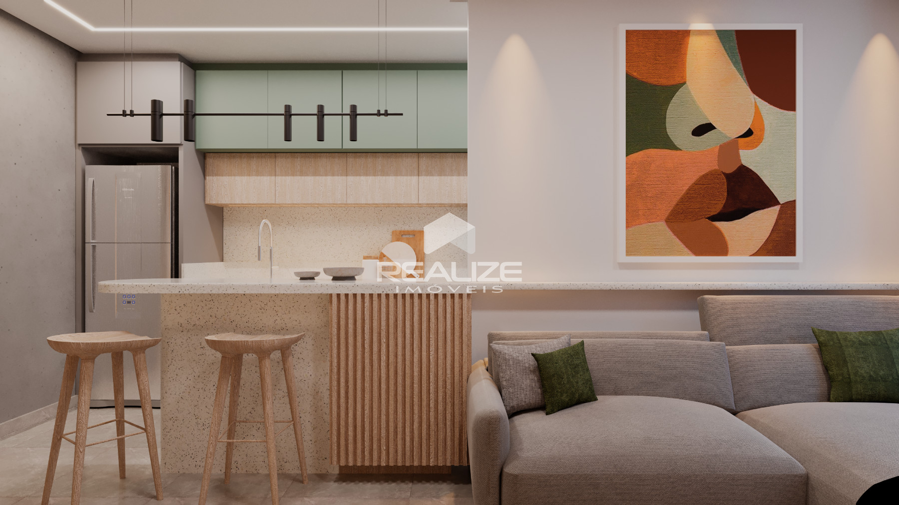 Pré-lançamento do Easy Residence, apartamento com 1 suíte.