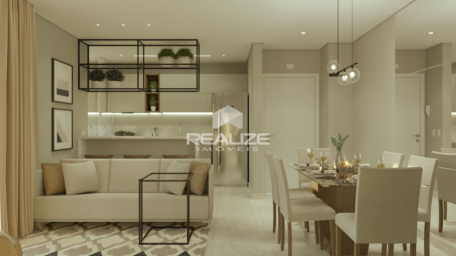 Apartamento à venda no Residencial Proença com 2 quartos (1 Suite).