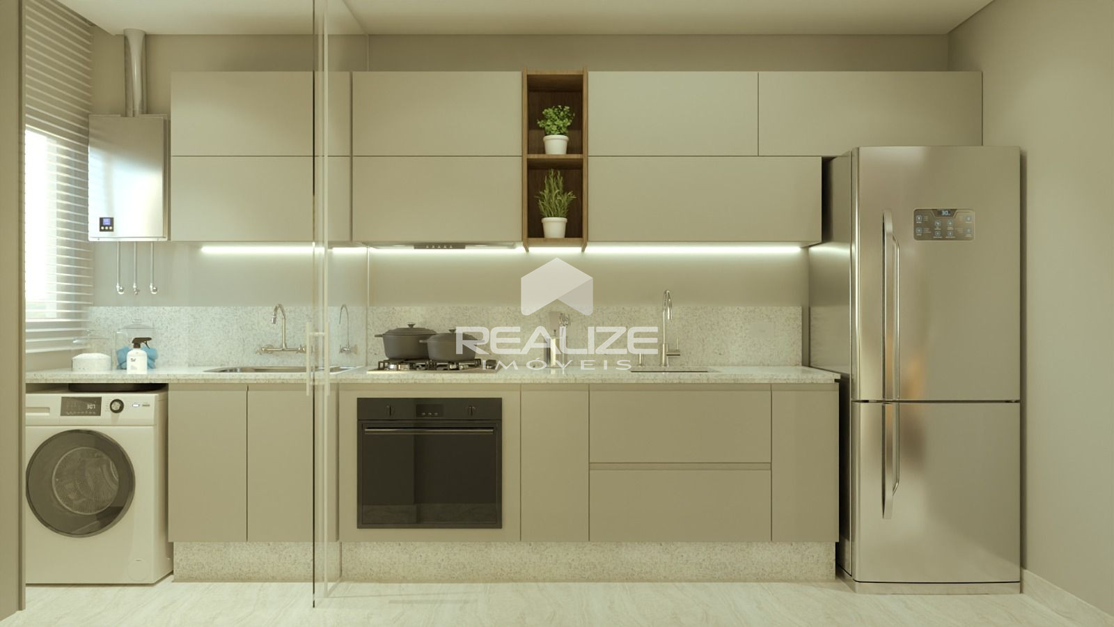 Apartamento à venda no Residencial Proença com 2 quartos (1 Suite).