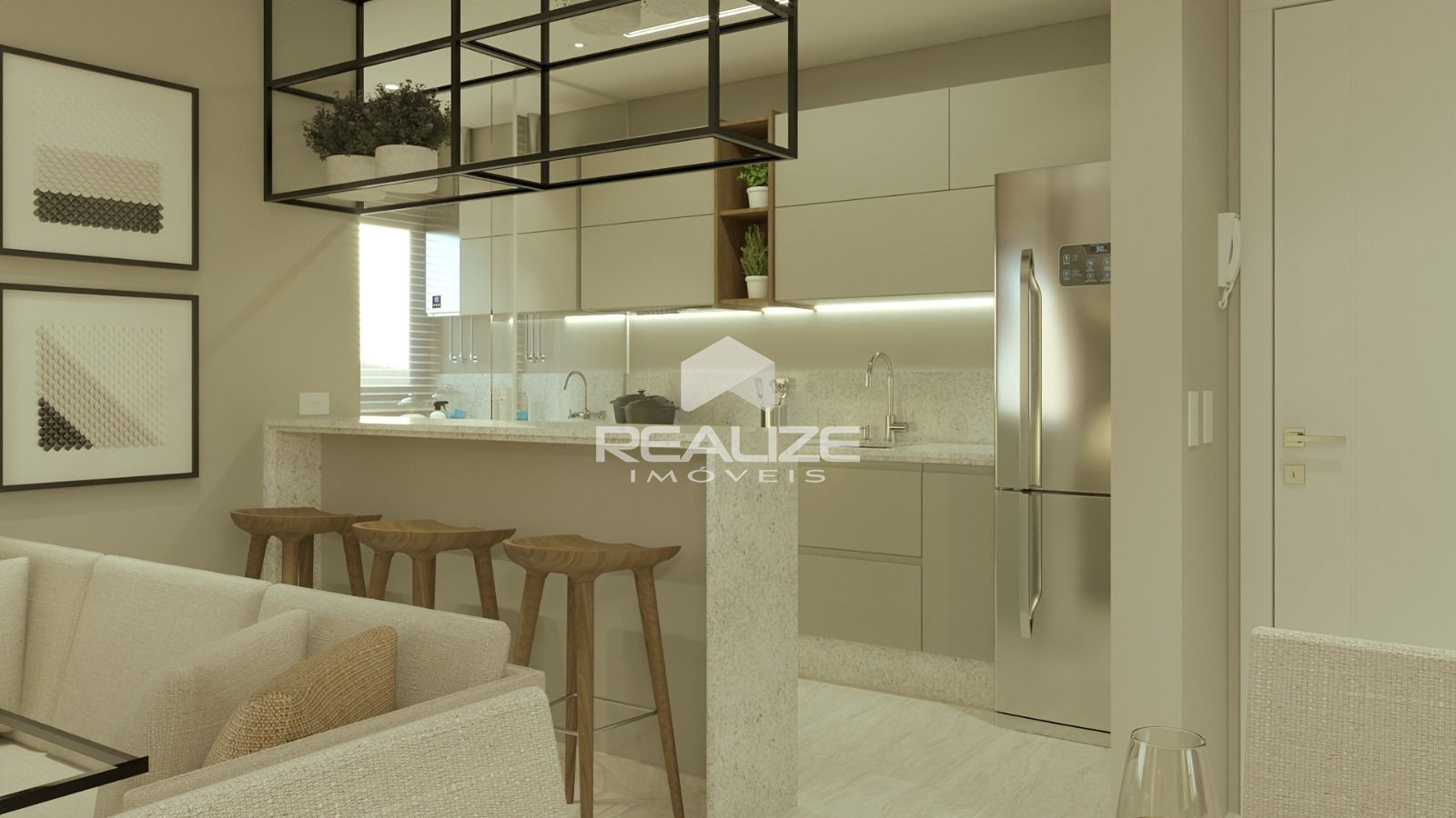 Apartamento à venda no Residencial Proença com 2 quartos (1 Suite).
